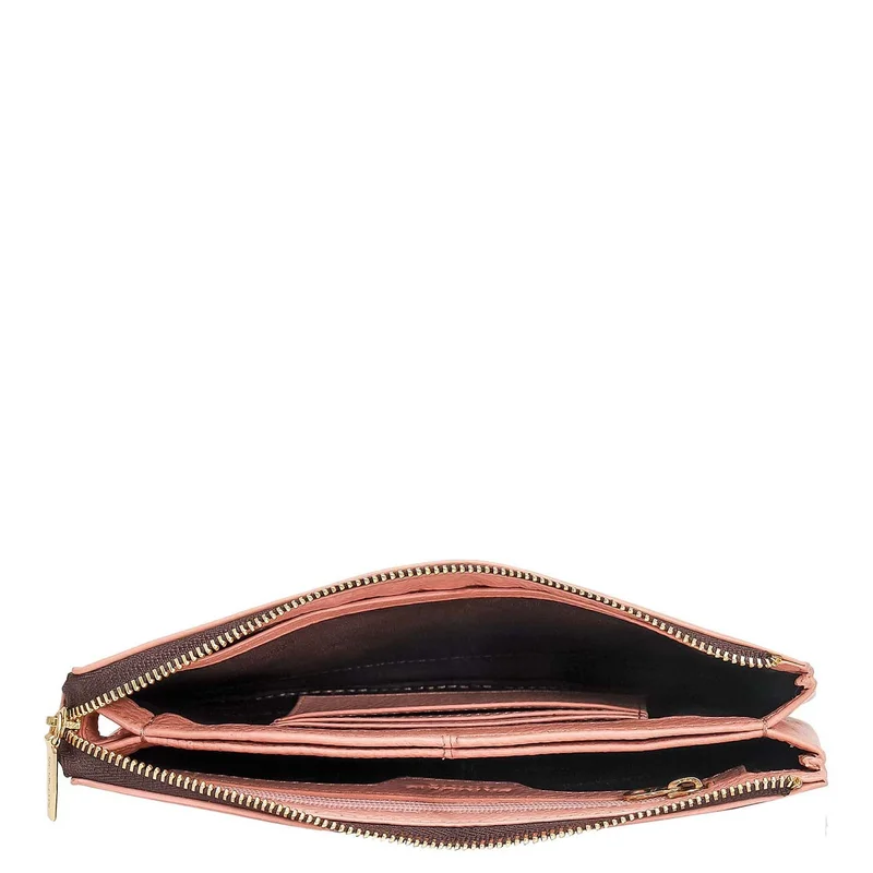 Da Milano Feather Wax Leather Multi Pouch - Feather  | Best Price UAE